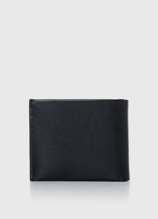 Кошелек calvin klein minimal focus bifold black черный мужской2 фото