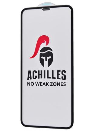 Захисне скло full screen achilles iphone 12/12 pro black