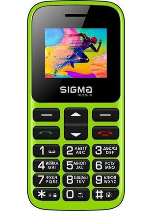 Мобильный телефон sigma mobile comfort 50 hit2020 green