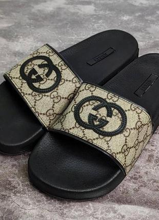 Тапочки в стиле gucci