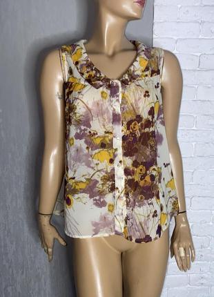 Блуза блузка у квітковий принт h&m, l