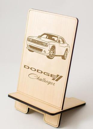 Dodge challenger подставка под телефон додж челенжер подставка подставка для смартфона