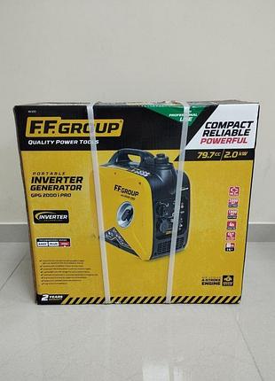 Інверторний бензиновий генератор ff group gpg 2000 i pro, 2квт