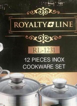 Набір посуду royalty line rl-1232 — 12 приладів