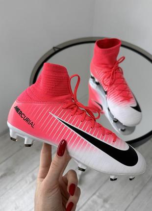 Шикарні бутси з панчохом nike mercurial2 фото