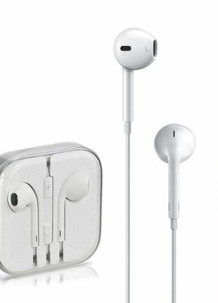 Навушники дротові earpods 3.5 mm для iphone (mnhf2zm/a) білі