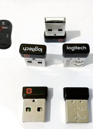 Приемник logitech unifying u0008 ресивер адаптер для мыши logitech с оранжевой звездочкой 7