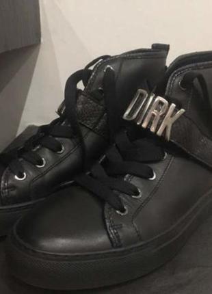 Шкіряні кеди dirk bikkembergs