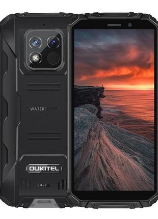 Oukitel wp18 pro 4gb/64гб, 12500mah, ip68, ip69, touch id кращий протиударний телефон