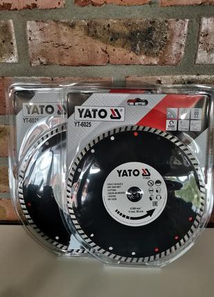 Диск алмазний турбо yato turbo ø= 230x8.0x22.2 мм h= 3.1 мм (yt-6025)3 фото