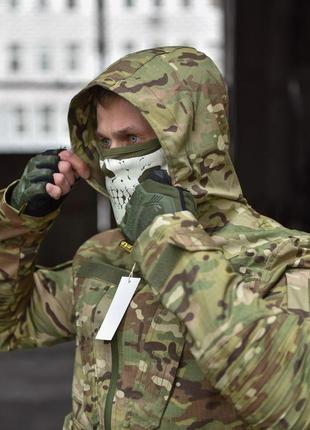 Військова форма ріп стоп мультикам весняний костюм з наколінниками для військових5 фото
