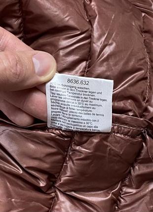 Clean amber premium куртка пуховик xl размер unisex коричневая оригинал7 фото