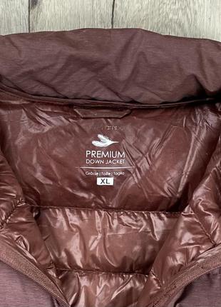 Clean amber premium куртка пуховик xl размер unisex коричневая оригинал4 фото