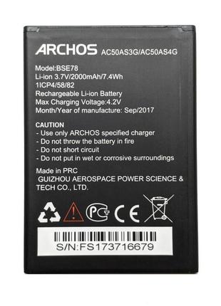 Акумулятор archos ac50as3g / ac50as4g bse78