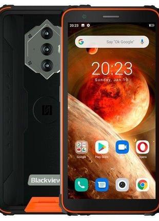 Смартфон blackview bv6600 8580 mah батарея, 4/64gb, nfc, захищений ip68,ip69k