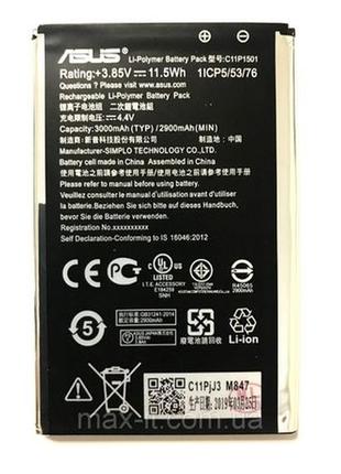 Asus zenfone 2 laser c11p1501 аккумулятор батарея акумулятор