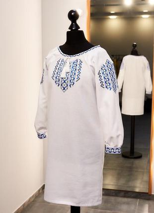 Вышиванка женская с длинным рукавом - реглан/вышивка - полтавская гладь, оникс/цвет -...