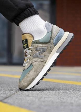 New balance 574 legacy stone island