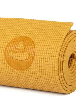 Килимок для йоги bodhi leela chakralign — чакри mango 183x60x0.4 см5 фото