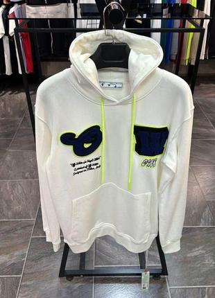 Худи off white белая 3142