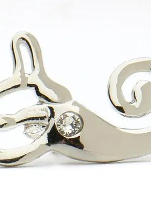 Медична брошка брошка значок медицина внутрішнє вухо метал-кажан відолоринголог