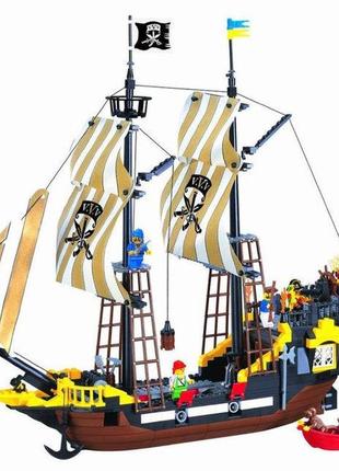 Конструктор brick 307 "піратський корабель" 590 деталей