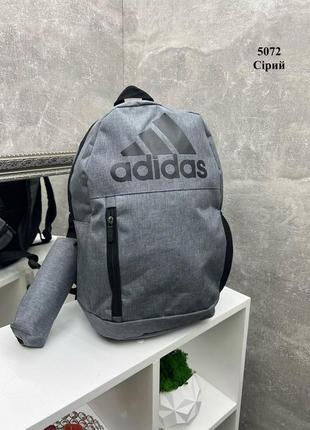 Рюкзак серый adidas1 фото