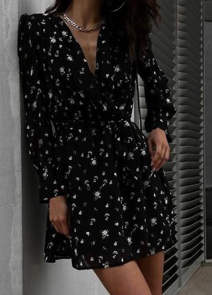 460 грн🖤платье женское с имитацией запаха