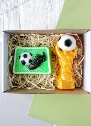 Подарочный набор мыла " футболист"