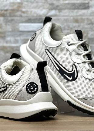 Кросівки чоловічі nike air shield шкіра-сітка1 фото