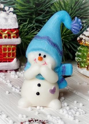 Мыло  снеговик. корпоративные  новогодние  подарки3 фото