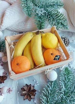 Фрукти  з мила.  подарунковий  набір  мила.