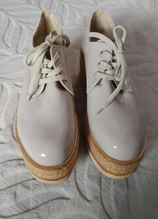 Суперские туфли на платформе