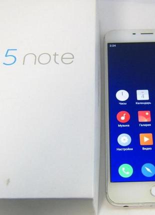 Meizu m5 note 3/16 gb silver оригінал!