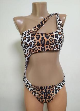 Купальник l леопард