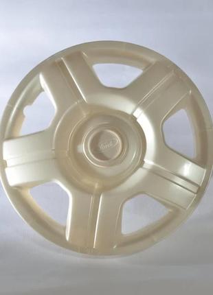 Ковпаки на колеса r14 ford білий перламутр універсальні