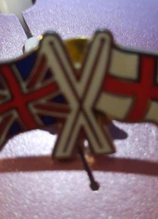 Піктограма брош брошка пін сувенір британський прапор і національний англії метал