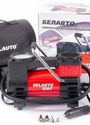Автомобільний компресор belauto зеніт 40 л/хв (бк49)