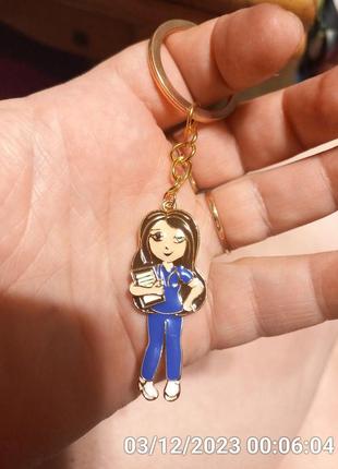 Брелок подарунок лікар лікар лікар медичний медик медік швидка допомога пов'язка