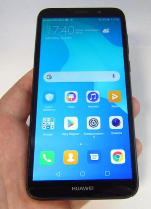 Huawei y5 2018 blue оригинал! (dra-l21) ds2 фото