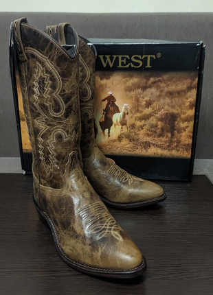 Аутентичні ковбойські чоботи old west. німеччина1 фото