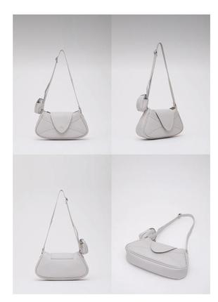 Шкіряна сумочка з гаманцем