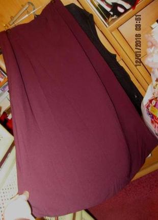 Юбка 46 12 м темно фиолетовая mark&spenser