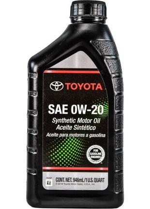 Toyota motor oil 0w-20 ,0.946l, 002790wqte (usa)