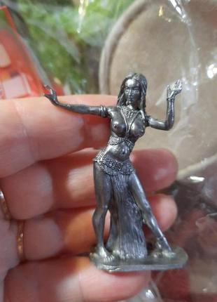 Статуетка фігурки сплаву олова дівчина еротика пр-во українатанцует танець живота2 фото