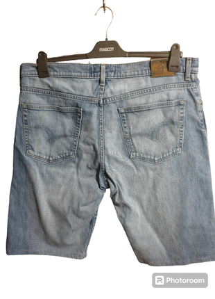 Стрейчевые джинсовые шорты на болтах lee cooper flexible3 фото