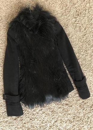 Базове шерстяне дуже тепле пальто ,піджак,роз 36-34