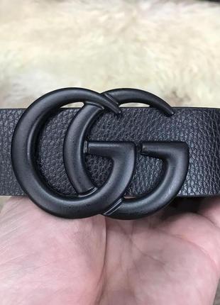 Belt gucci gg marmont black