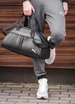 Спортивна сумка puma-сумка спортивна пума з екошкіри3 фото