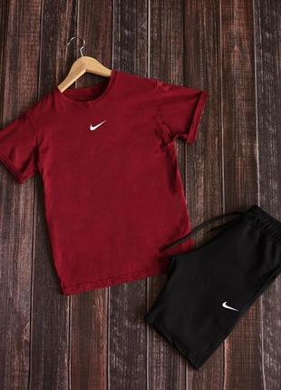 Чоловічий літній костюм nike комплект чоловічий шорти футболка ..